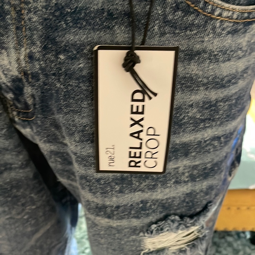 rue21 Men Relaxed Crop Jeans